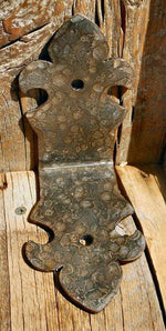 British Fleur De Lis Iron Angle Brace - Old West Iron