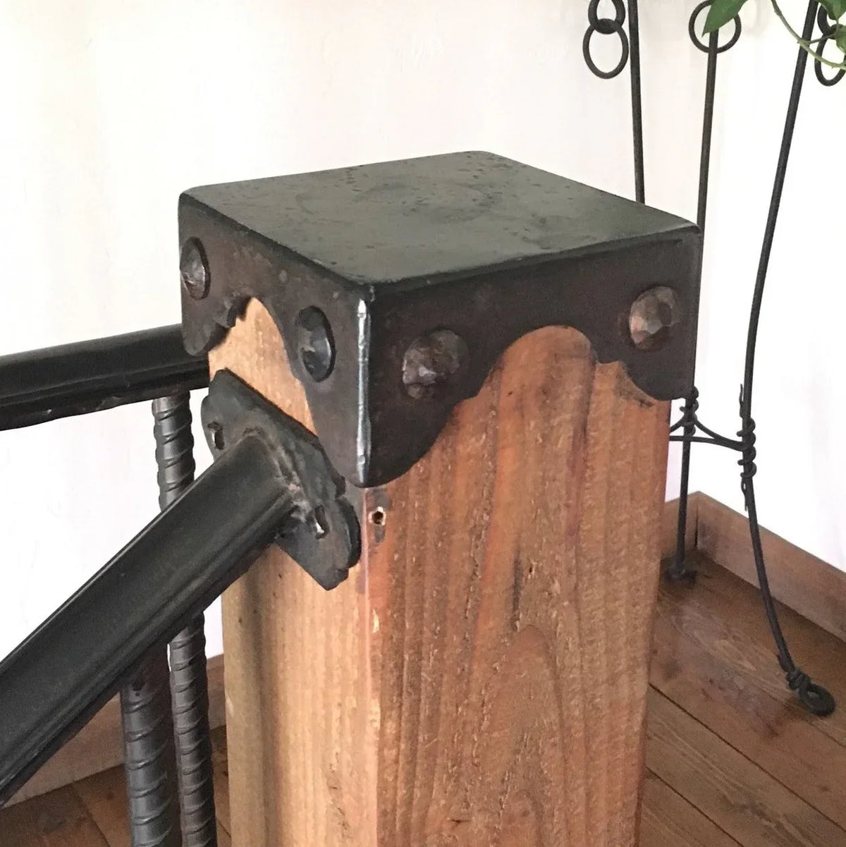 Classic Iron Post Cap - Old West Iron
