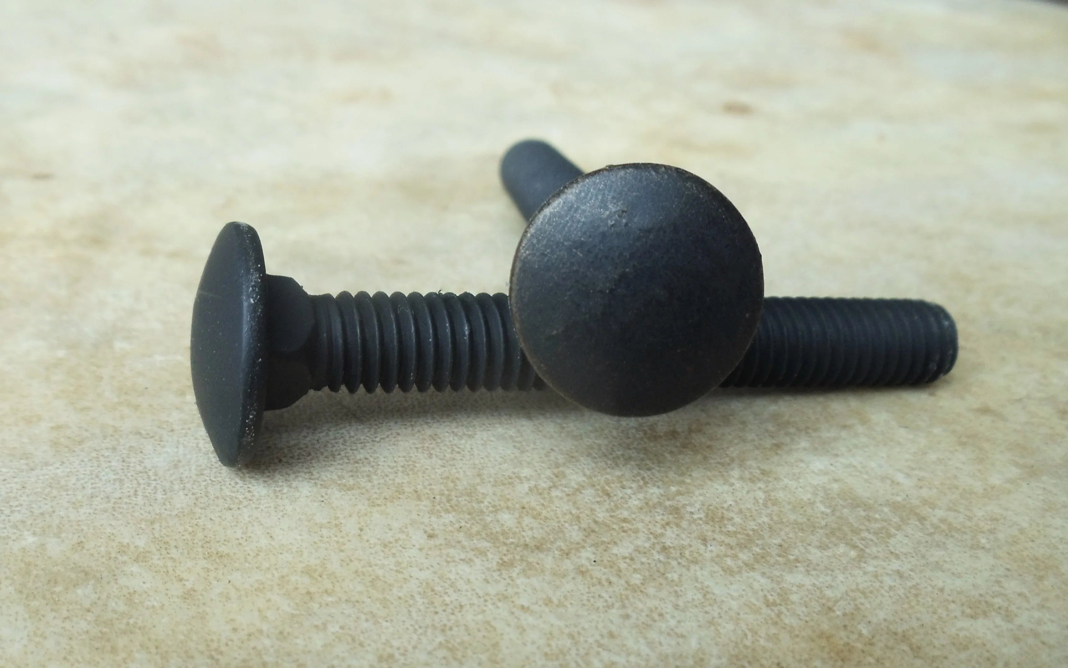 3/4" Dia. Carriage Bolt - Smooth - Old West Iron