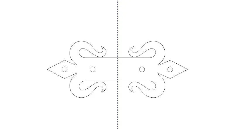 Spanish Mission Iron Angle Brace - Old West Iron