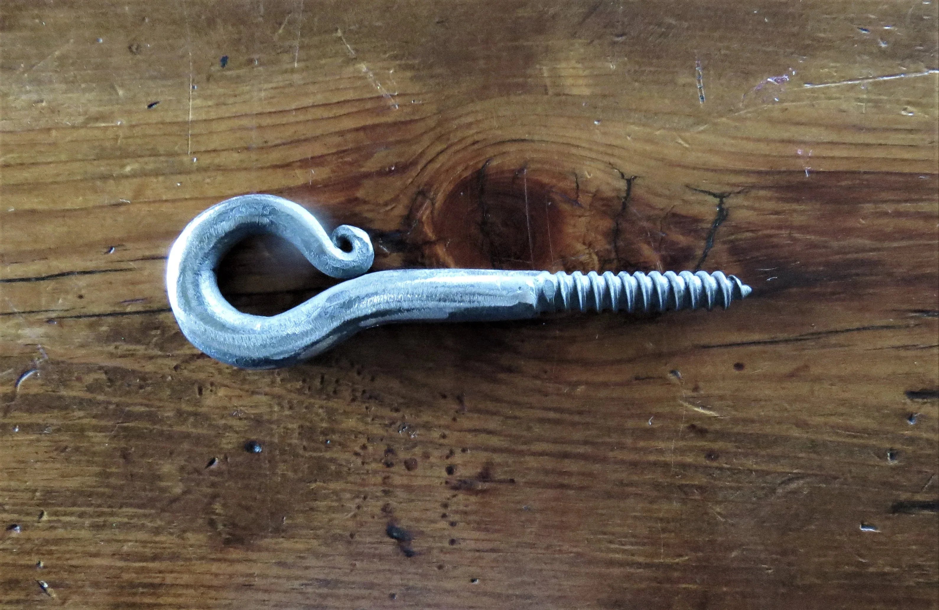 3/8" Scrolled Eye Lag - Old West Iron