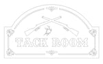 Tack Room Sign - Old West Iron