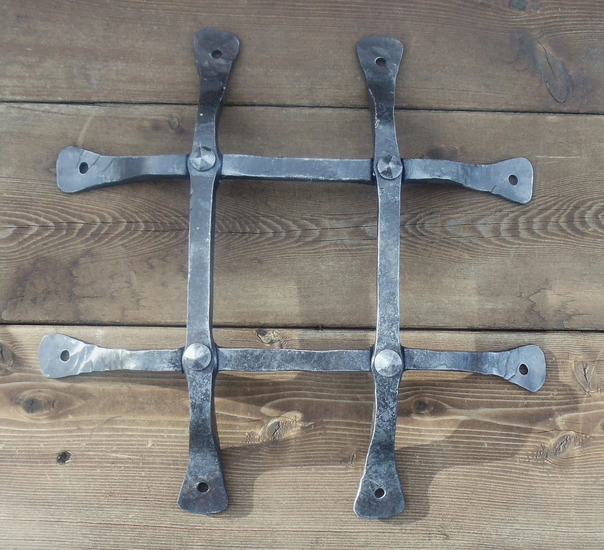 IN STOCK Traditional Tuscan Iron Speakeasy Grill - 10" x 10" - Old West Iron