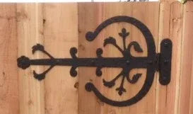 German Castle Iron XL Functioning Hinge Strap - Old West Iron